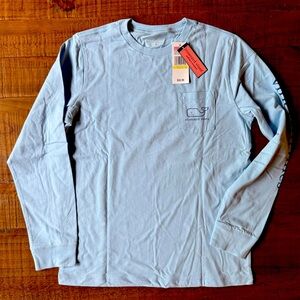 NWT Vineyard Vines Long Sleeve T boys size Med 12-14